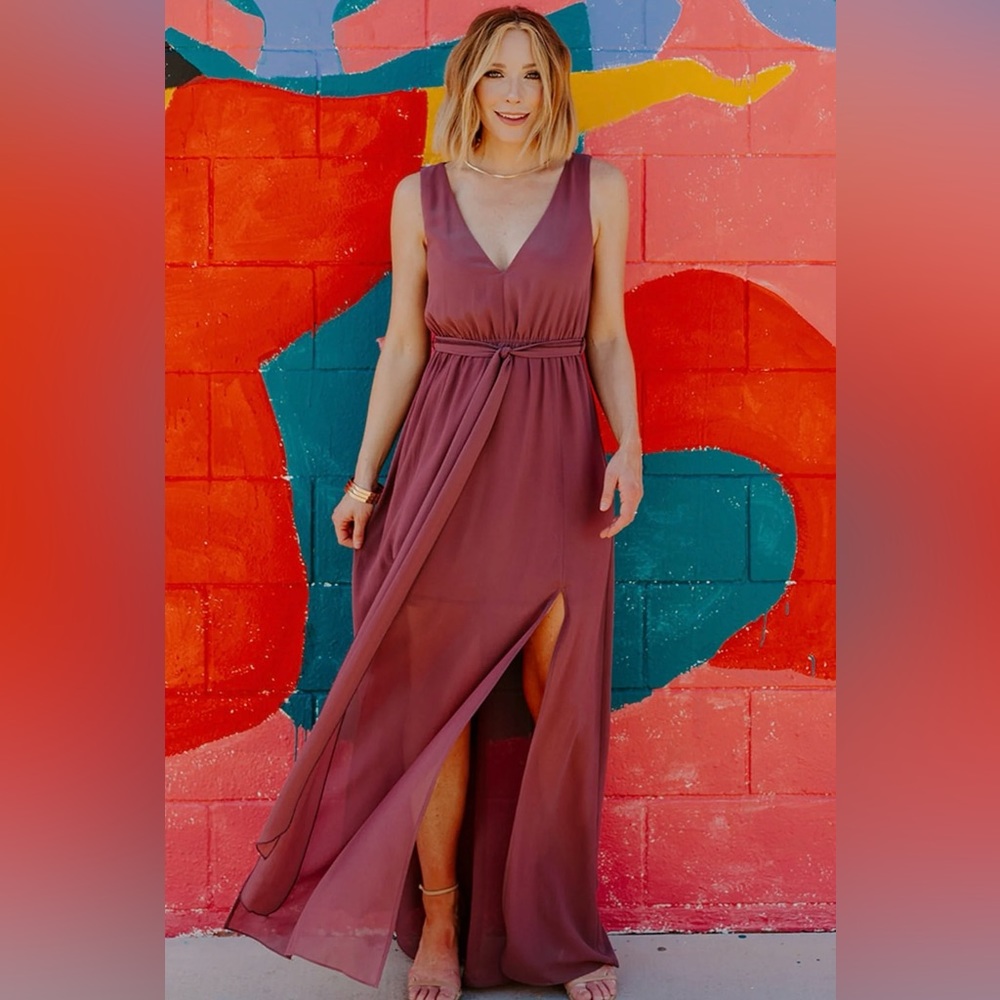 Baltic Born Hera Maxi Dress | Berry - XL